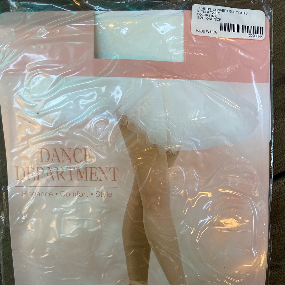 Pink Convertible Tights
